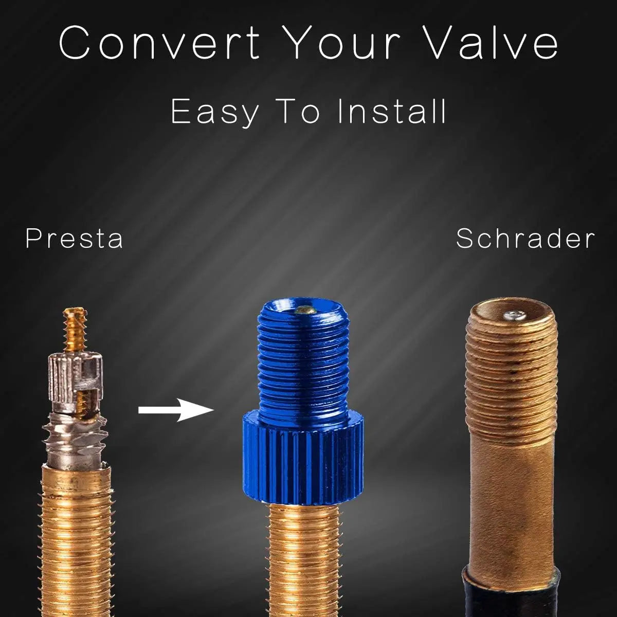 Presta Valve to Schrader Adapter GoodTime Cycle