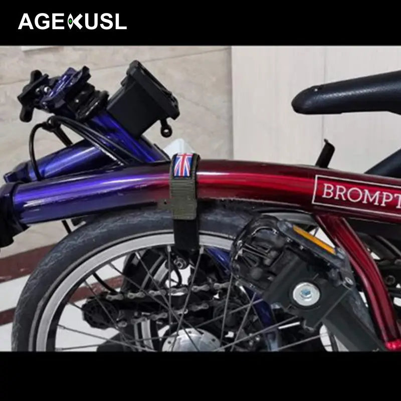 Folding Bike Velcro Strap GoodTime Cycle