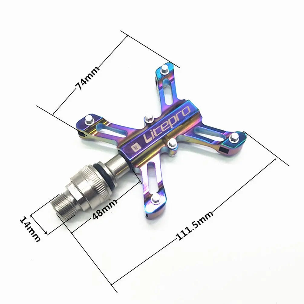 Litepro Butterfly QR Pedals GoodTime Cycle