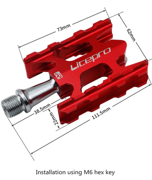 Litepro K3 Pedal GoodTime Cycle