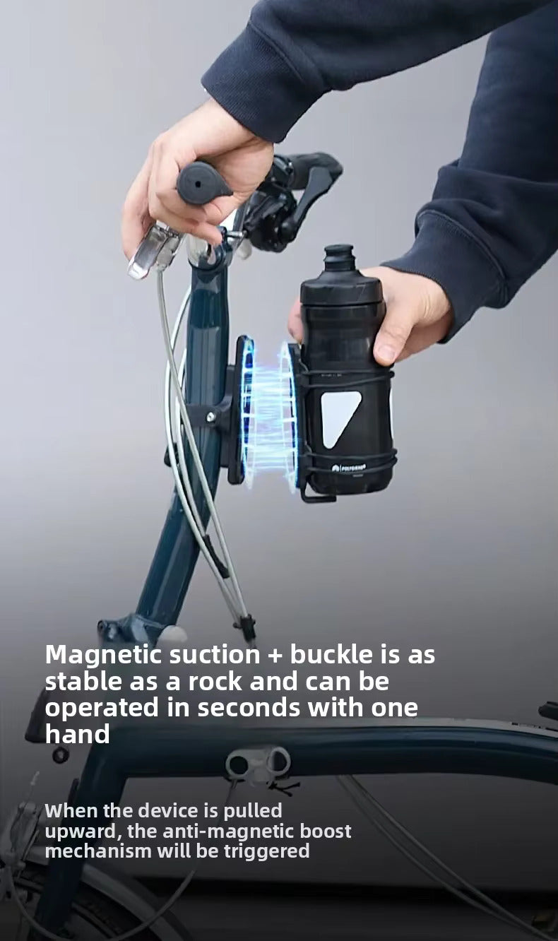 Magnetic Water Bottle Cage Holder