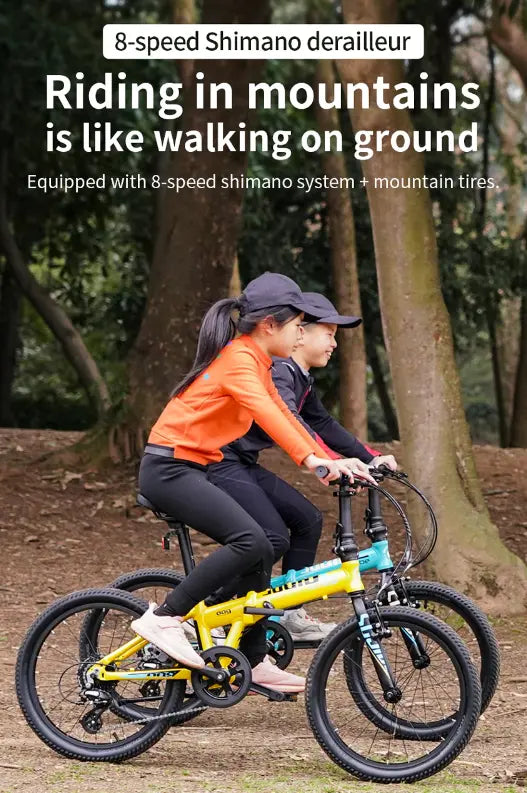 Sooibe 009 20″ Kids Foldable Mountain Bike GoodTimes Cycle