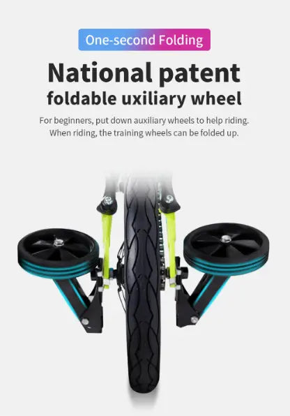 Sooibe 007 14″ Kids Foldable Bike GoodTimes Cycle