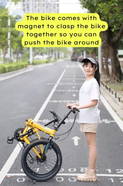 Sooibe 009 20″ Kids Foldable Mountain Bike GoodTimes Cycle