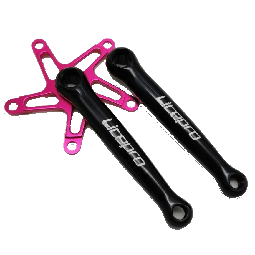 Litepro Fan Square Taper Crankset - GoodTime Cycle