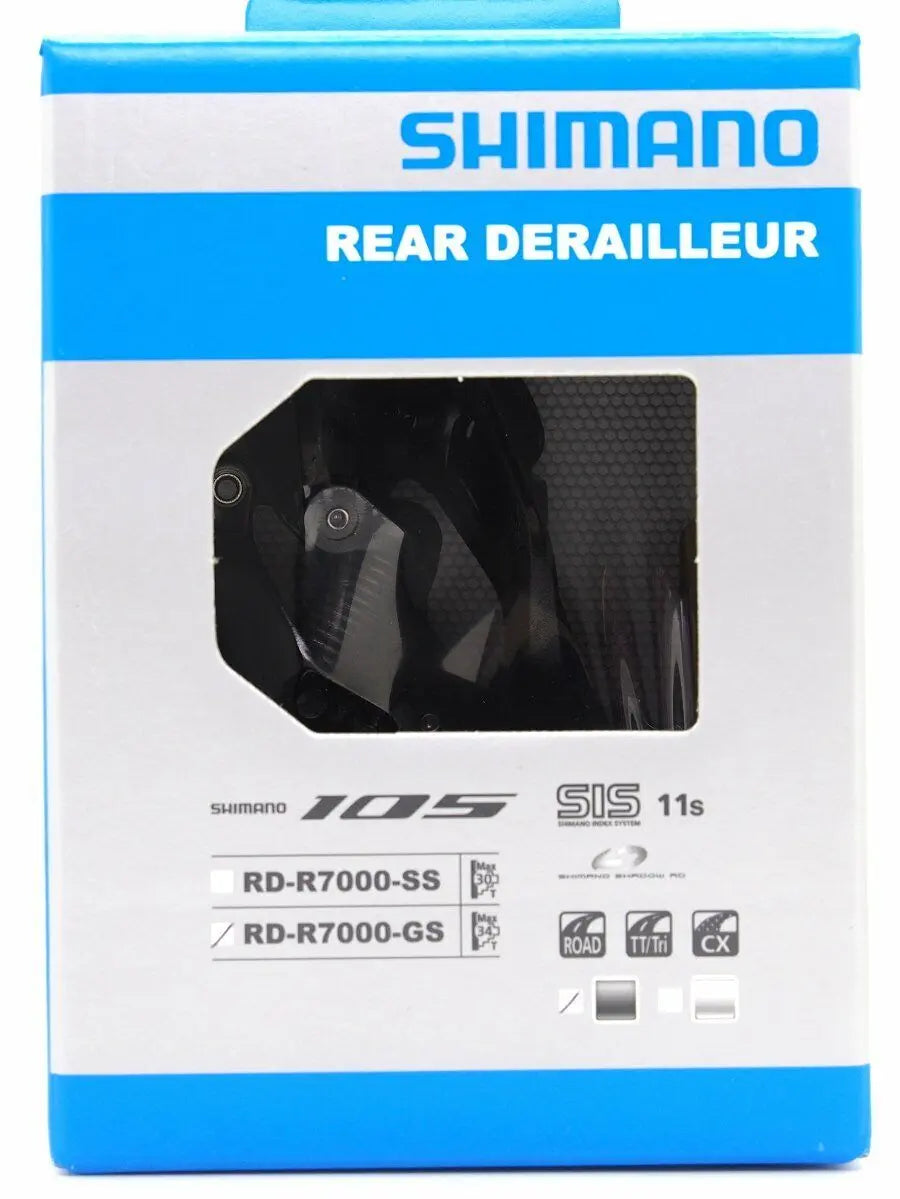 Shimano 105 RD-R7000-GS Rear Derailleur GoodTime Cycle